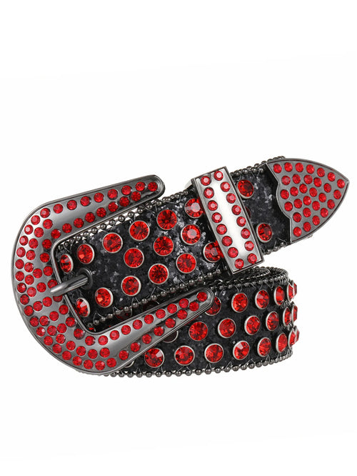 BB Simon Diamond Fashion Western Belt – Decorative Women’s Belt - Modestly Vogue
