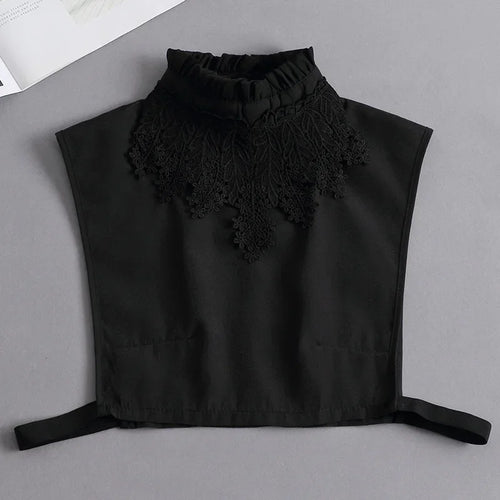 Hollow Lace Chiffon Doll Cotton Fake Collar Blouse Sweater Detachable