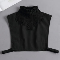 Hollow Lace Chiffon Doll Cotton Fake Collar Blouse Sweater Detachable
