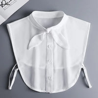 Hollow Lace Chiffon Doll Cotton Fake Collar Blouse Sweater Detachable