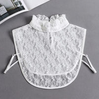 Hollow Lace Chiffon Doll Cotton Fake Collar Blouse Sweater Detachable