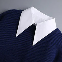 Hollow Lace Chiffon Doll Cotton Fake Collar Blouse Sweater Detachable