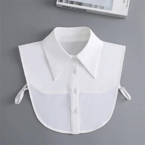 Hollow Lace Chiffon Doll Cotton Fake Collar Blouse Sweater Detachable