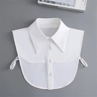 Hollow Lace Chiffon Doll Cotton Fake Collar Blouse Sweater Detachable
