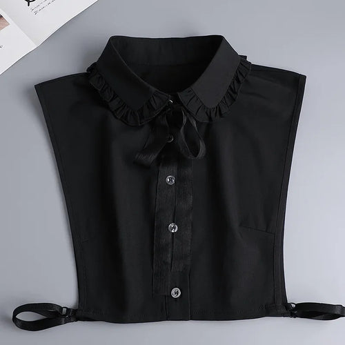 Hollow Lace Chiffon Doll Cotton Fake Collar Blouse Sweater Detachable