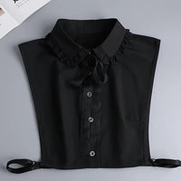 Hollow Lace Chiffon Doll Cotton Fake Collar Blouse Sweater Detachable