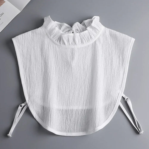 Hollow Lace Chiffon Doll Cotton Fake Collar Blouse Sweater Detachable