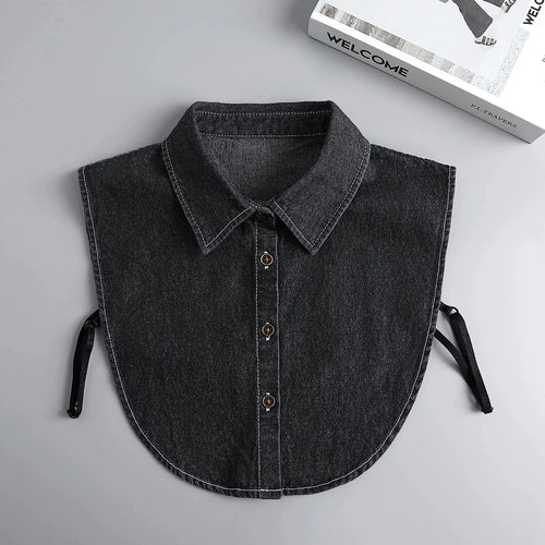 Hollow Lace Chiffon Doll Cotton Fake Collar Blouse Sweater Detachable