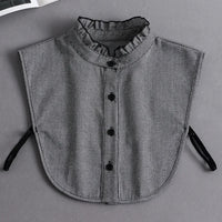 Hollow Lace Chiffon Doll Cotton Fake Collar Blouse Sweater Detachable