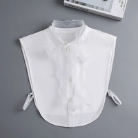 Hollow Lace Chiffon Doll Cotton Fake Collar Blouse Sweater Detachable
