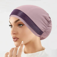 New Muslim Hijab Women Scarf Hair Accessories Soft Elastic Cloth Hat