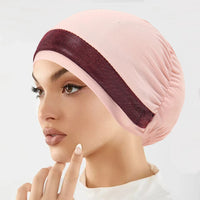 New Muslim Hijab Women Scarf Hair Accessories Soft Elastic Cloth Hat
