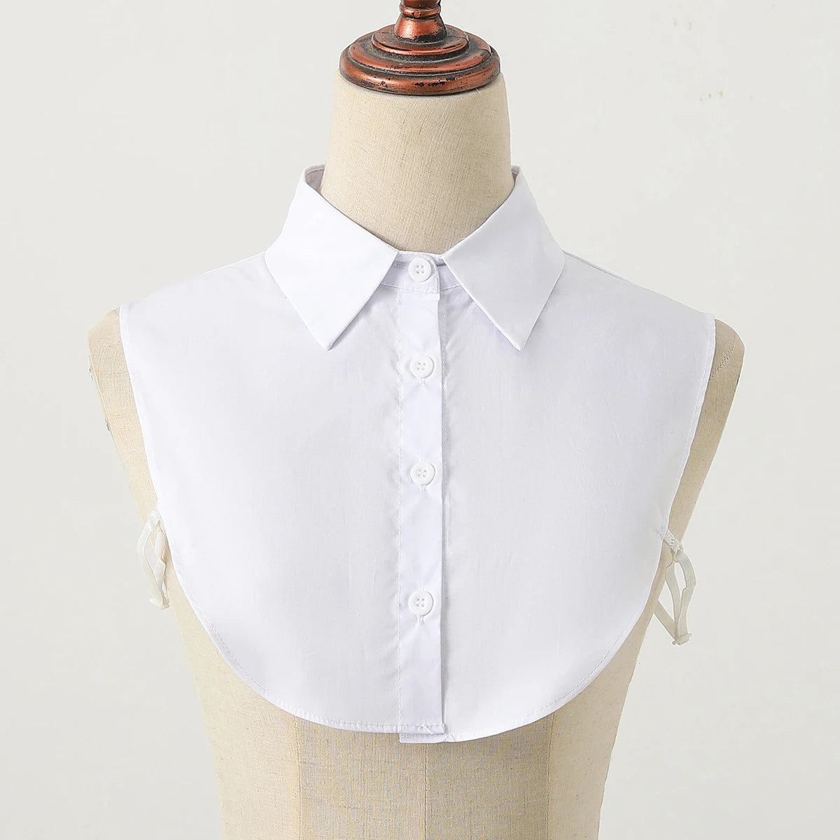 Women's Cotton Pointed Collar Fake Collar Fashionable and Elegant