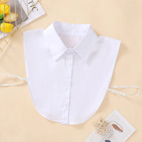 Women's Cotton Pointed Collar Fake Collar Fashionable and Elegant