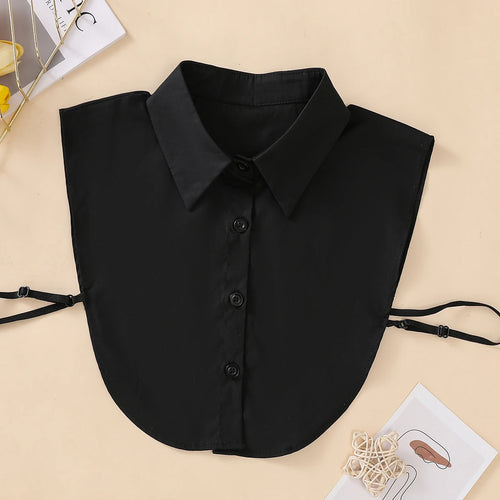 Women's Cotton Pointed Collar Fake Collar Fashionable and Elegant