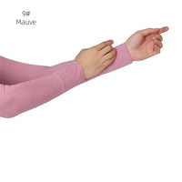 Neutral Arm Cover Oversleeves Muslim Hijab Sleeve for Women Modal Fabric