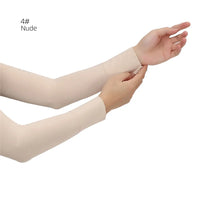 Neutral Arm Cover Oversleeves Muslim Hijab Sleeve for Women Modal Fabric