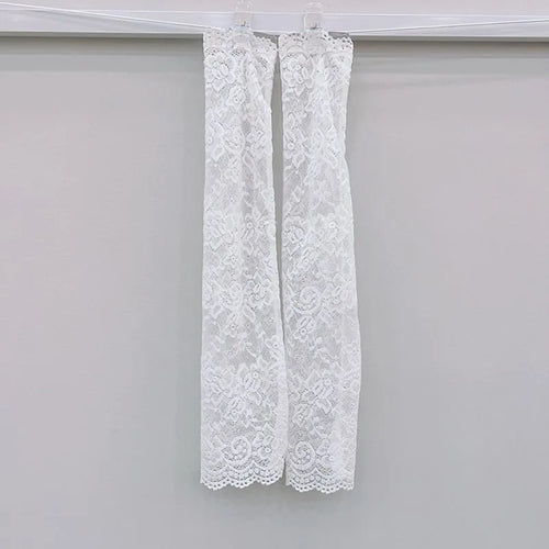 Summer Fashion Ice Sleeves – Elastic Fingerless Long Arm Gloves