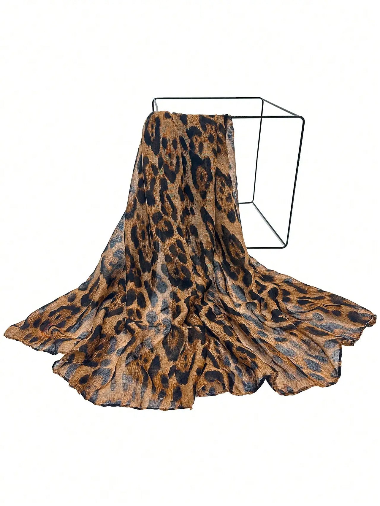 Leopard Print Soft Lightweight Women’s Hijab