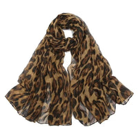 Leopard Print Soft Lightweight Women’s Hijab