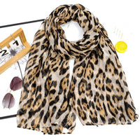 Leopard Print Soft Lightweight Women’s Hijab