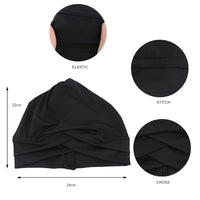 Women’s Cross Muslim Hijab Inner Hat – Islamic Undercap Arab Wrap