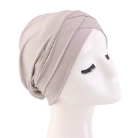 Women’s Cross Muslim Hijab Inner Hat – Islamic Undercap Arab Wrap