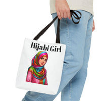 Colorful Hijabi Girl Tote Bag - Stylish and Functional for Every Occasion - Modestly Vogue