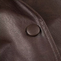 Women Autumn Winter Fashionable Leather Jacket Bomber Jacket Short Coat