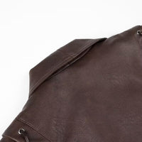 Women Autumn Winter Fashionable Leather Jacket Bomber Jacket Short Coat