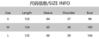 Korean Velvet Autumn French Stitching round Neck Flared Sleeves Dress Loose Maxi Dress Women Clothing