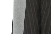 Autumn Three Color Stitching Casual Straight Leg Wide Leg Pants Casual Pants Women