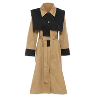 Women’s Asymmetric Two-Piece Trench Coat