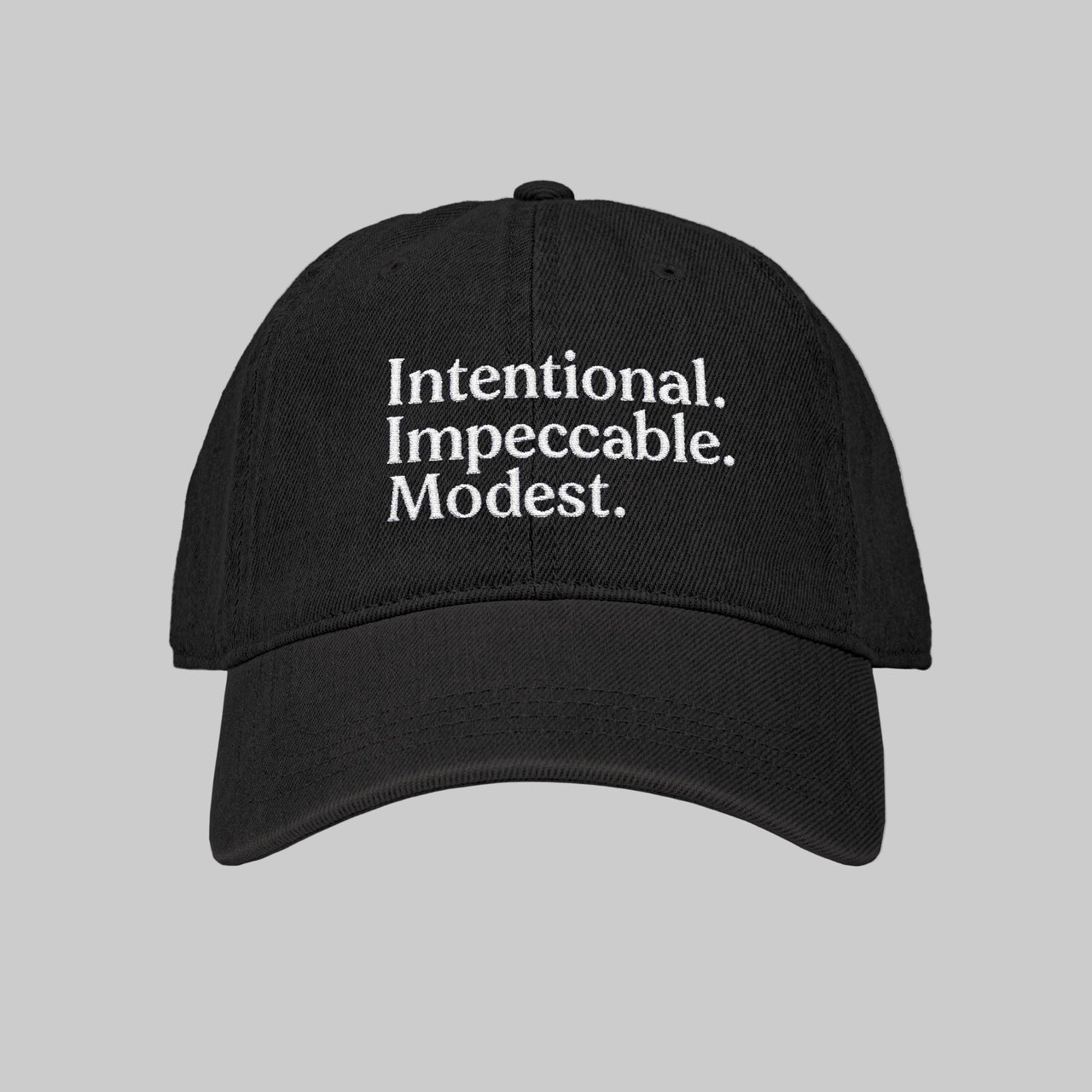 Denim Hat with Embroidery – Trendy and Stylish Casual Cap - Modestly Vogue