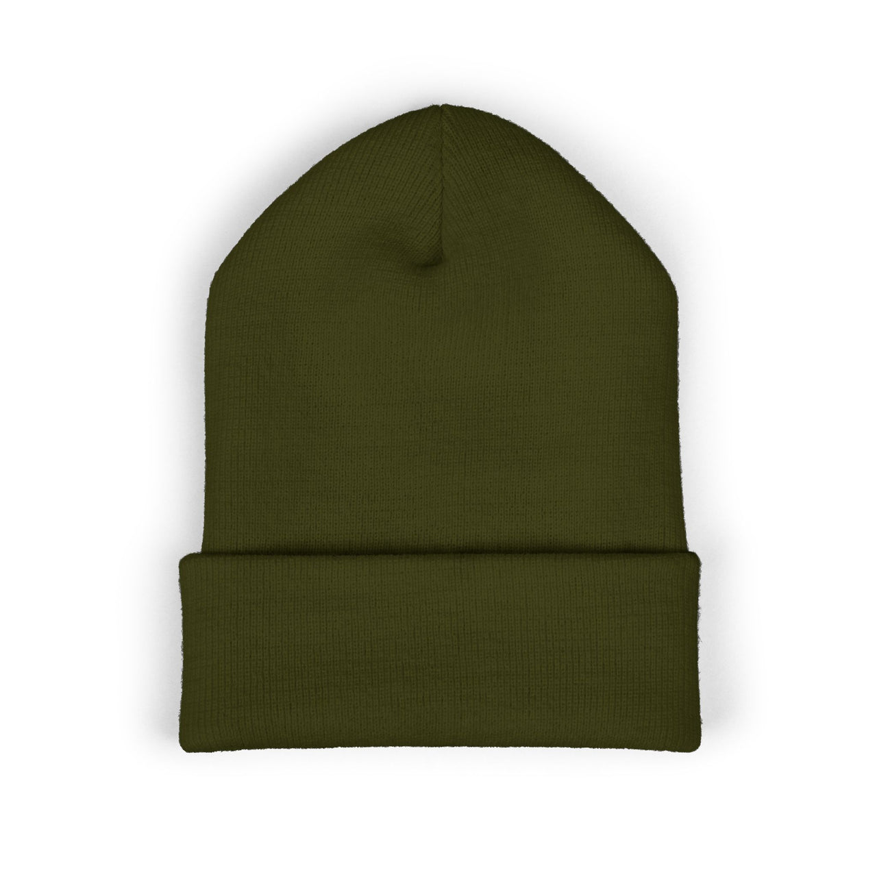 Stylish Cuffed Beanie – Embroidered Streetwear Winter Hat