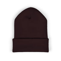 Stylish Cuffed Beanie – Embroidered Streetwear Winter Hat