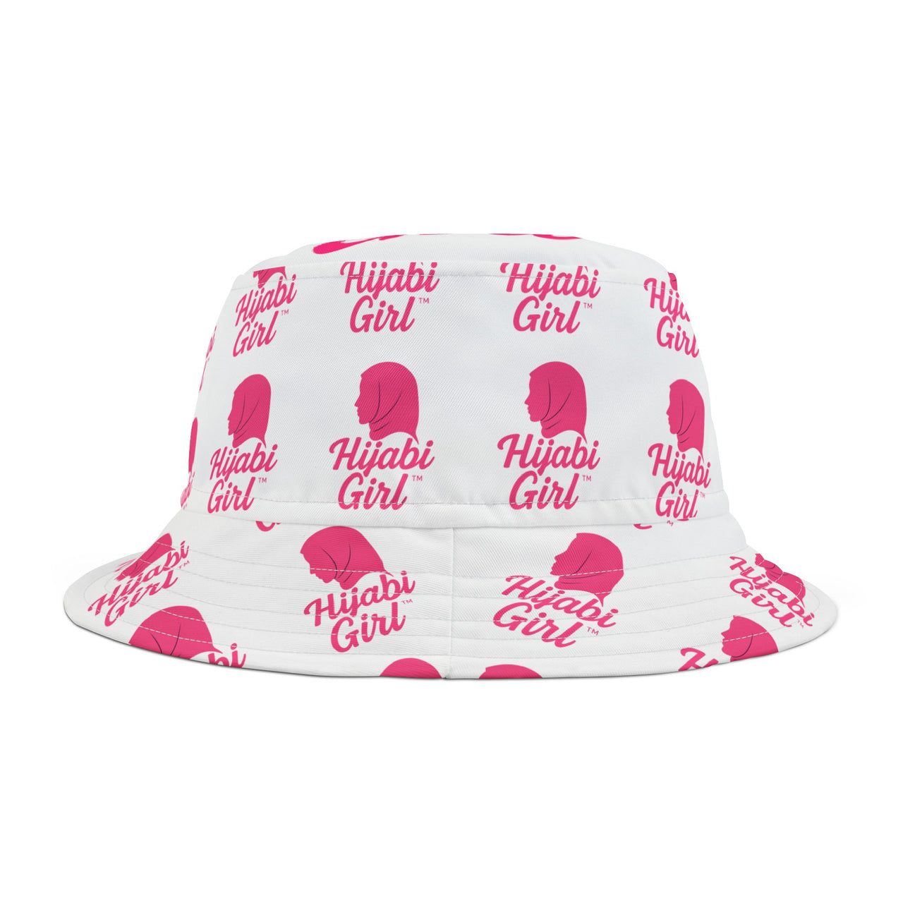 Stylish Bucket Hat for Hijab Wearers, Fun Summer Accessory, Gift for Girls, Cute Headwear, Trendy Hat