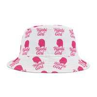 Stylish Bucket Hat for Hijab Wearers, Fun Summer Accessory, Gift for Girls, Cute Headwear, Trendy Hat