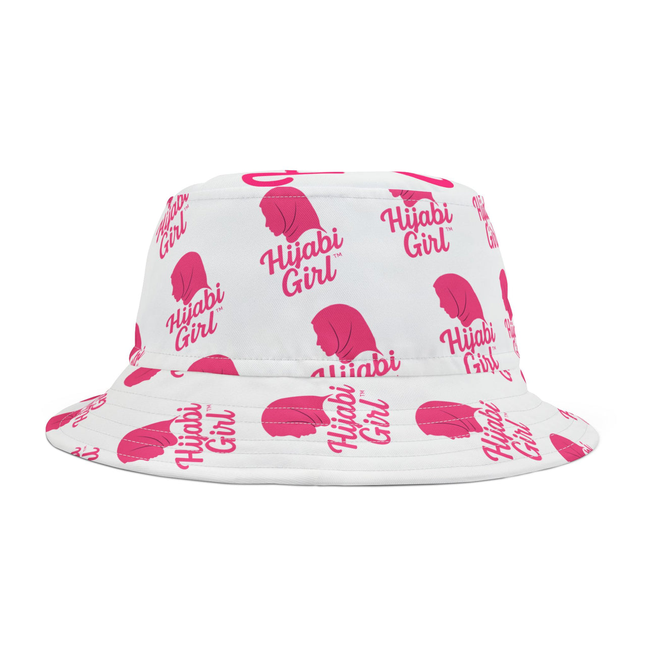 Stylish Bucket Hat for Hijab Wearers, Fun Summer Accessory, Gift for Girls, Cute Headwear, Trendy Hat