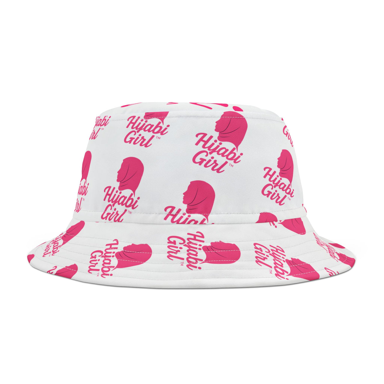 Stylish Bucket Hat for Hijab Wearers, Fun Summer Accessory, Gift for Girls, Cute Headwear, Trendy Hat