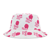 Stylish Bucket Hat for Hijab Wearers, Fun Summer Accessory, Gift for Girls, Cute Headwear, Trendy Hat