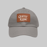 Quietly Iconic Rustic Hat with Leather Patch – Minimalist Statement Cap - Modestly Vogue