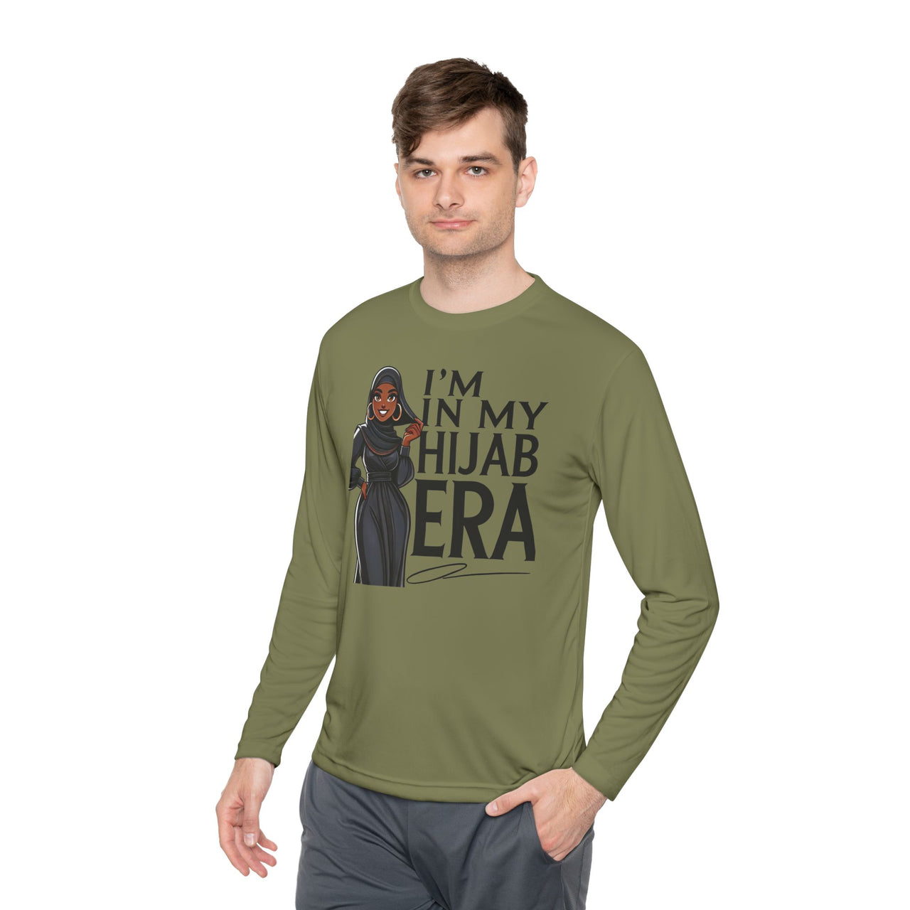 Unisex Hijab Era Long Sleeve Tee, Islamic Fashion Shirt, Muslim Apparel, Modest Wear, Gift for Hijab Wearers - Modestly Vogue