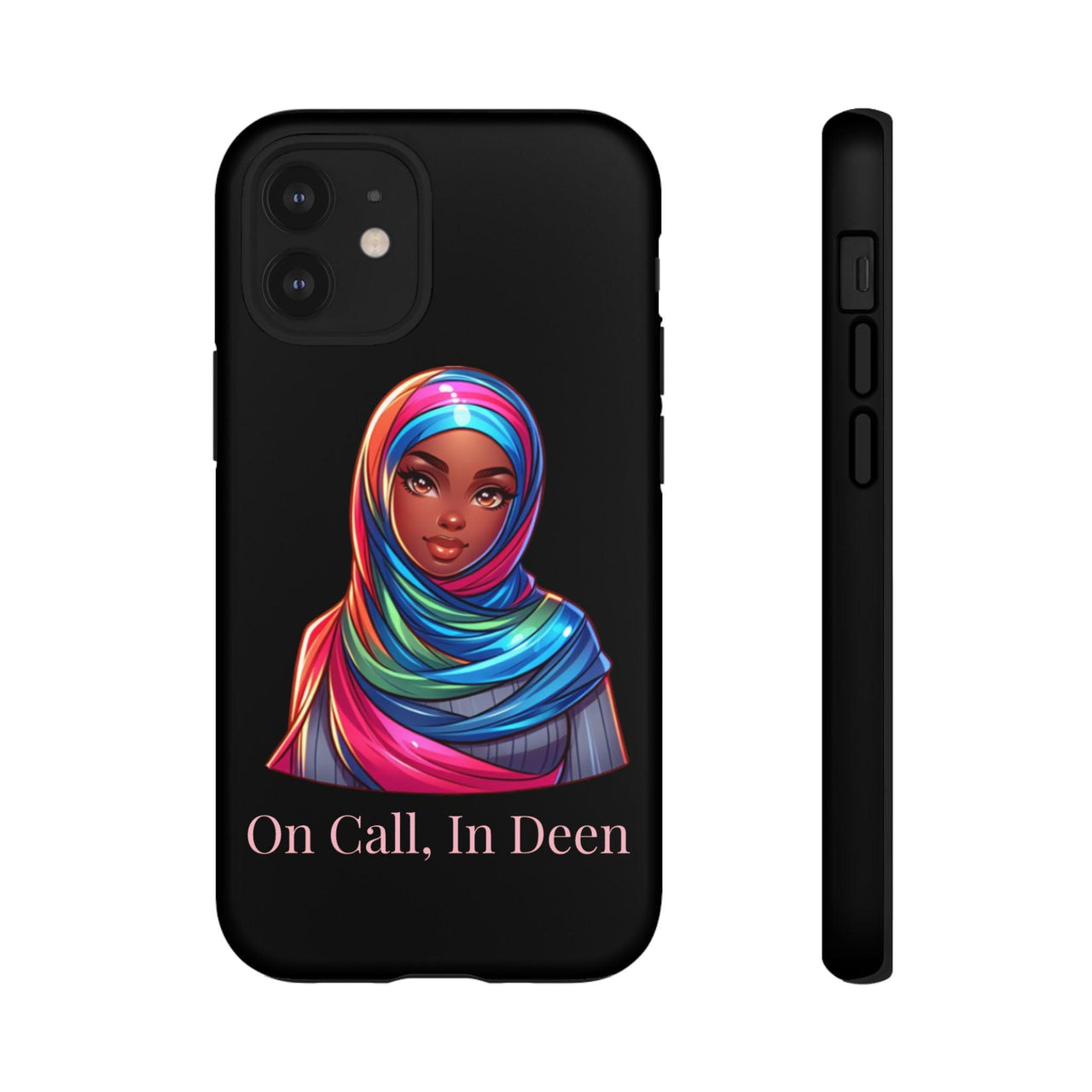 Colorful Hijab Phone Case - 'On Call, In Deen' - Modestly Vogue