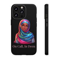 Colorful Hijab Phone Case - 'On Call, In Deen' - Modestly Vogue