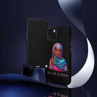 Colorful Hijab Phone Case - 'On Call, In Deen' - Modestly Vogue