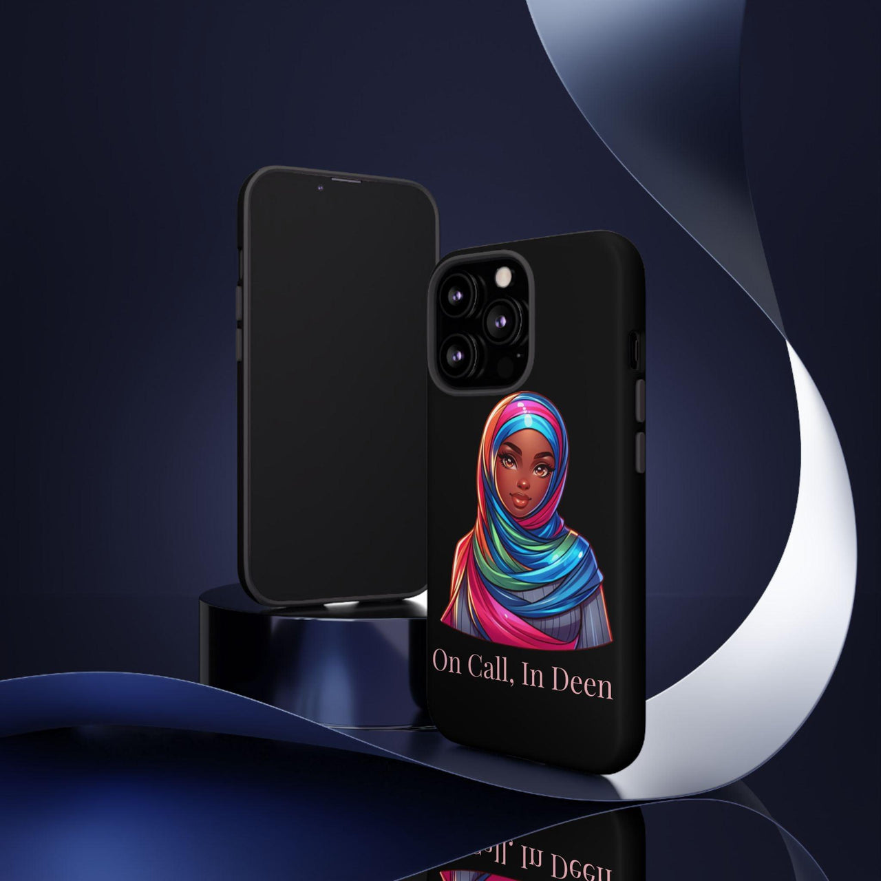 Colorful Hijab Phone Case - 'On Call, In Deen' - Modestly Vogue