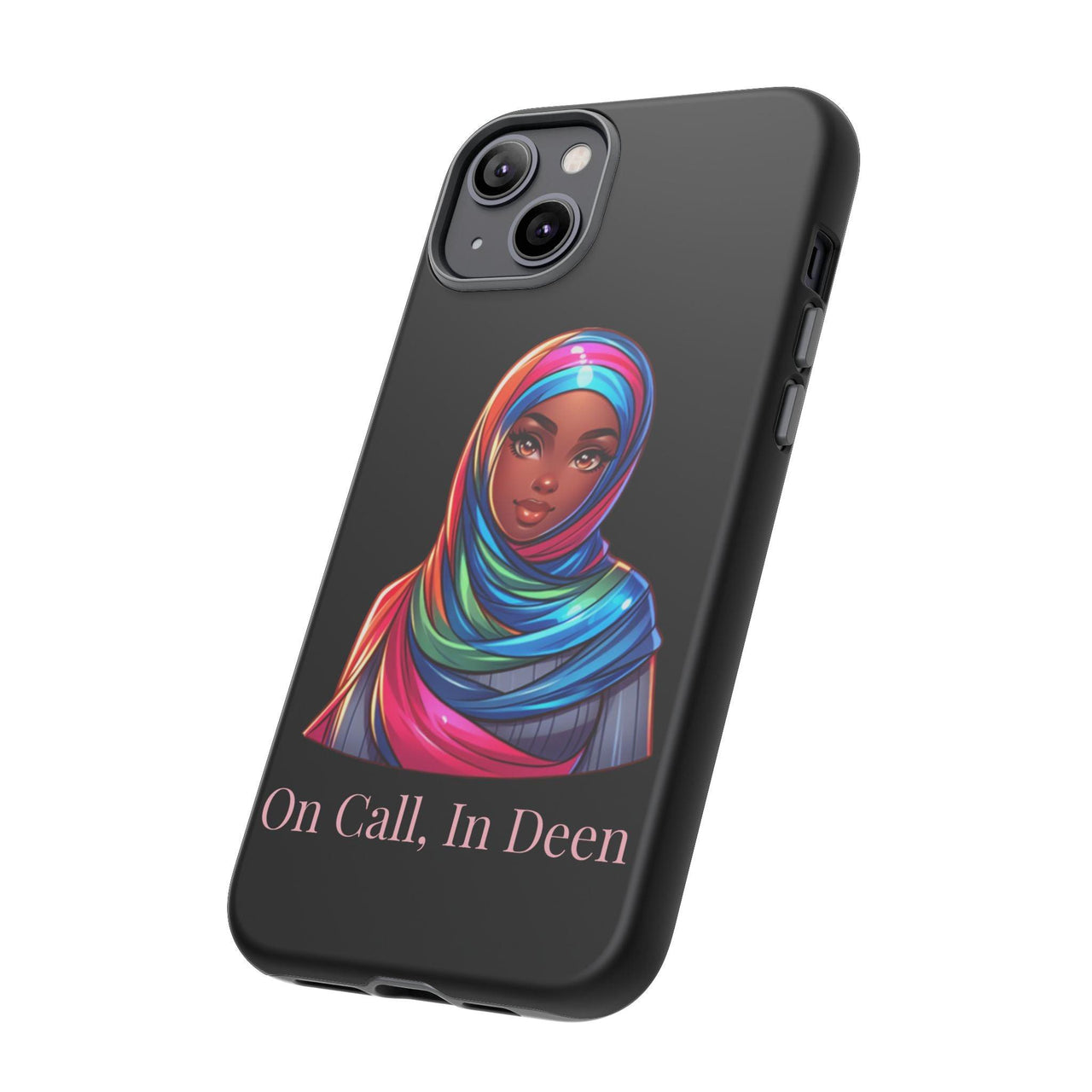 Colorful Hijab Phone Case - 'On Call, In Deen' - Modestly Vogue