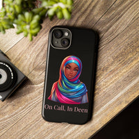 Colorful Hijab Phone Case - 'On Call, In Deen' - Modestly Vogue