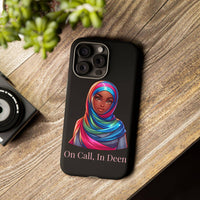 Colorful Hijab Phone Case - 'On Call, In Deen' - Modestly Vogue
